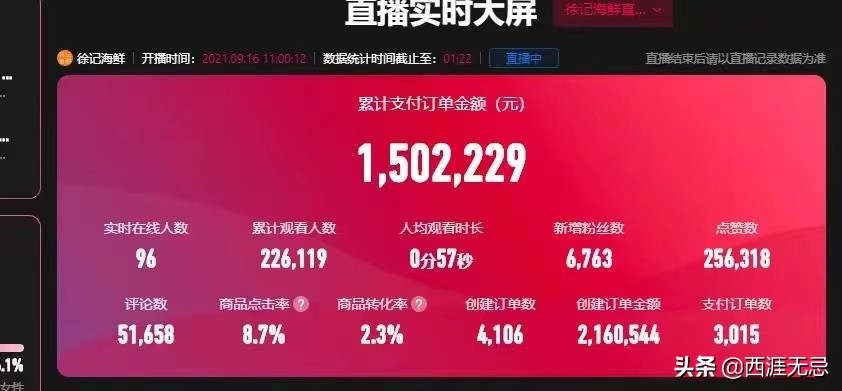 徐记海鲜抖音,徐记海鲜直播最新视频