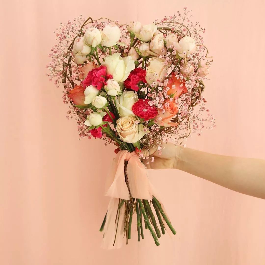 表白神器|心形花束图片集锦(含教程)