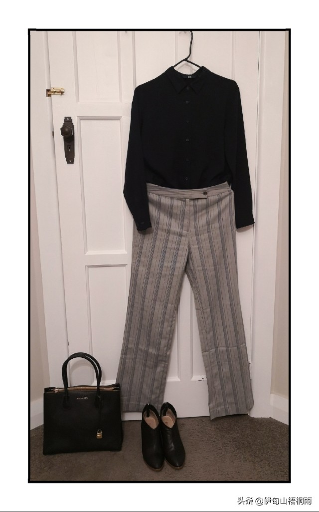 优衣库宽松工装裤搭配,极简穿搭优衣库