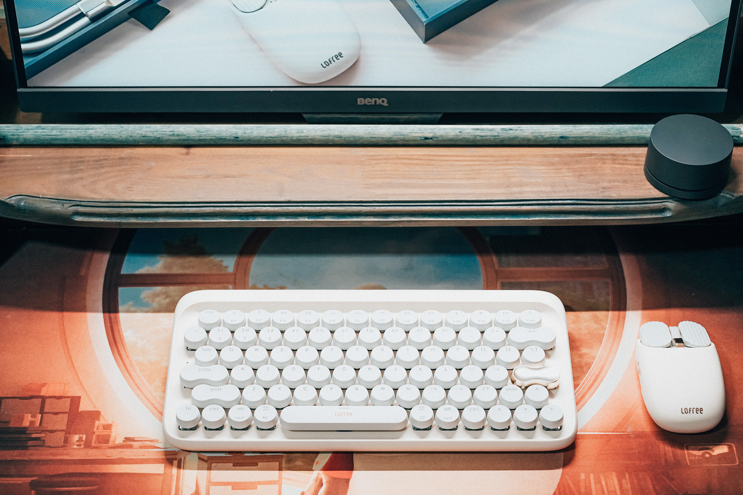 lofree洛斐桌面键鼠套装体验,洛斐键鼠套装值得买吗