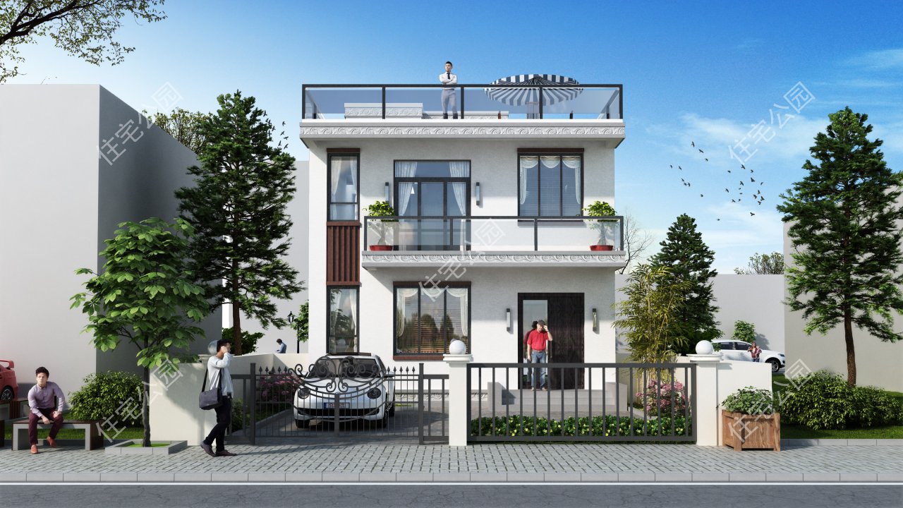 小别墅100万左右设计,小型别墅10万元一套