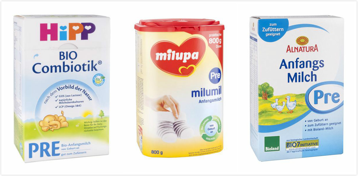 德国人测评中国各种产品,哪些奶粉和德国爱他美配方差不多