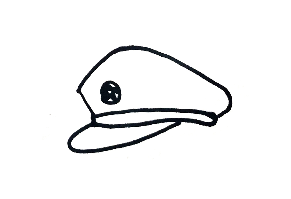 简笔画帽子怎么画最好看,冬季帽子简笔画简单又好看卡通