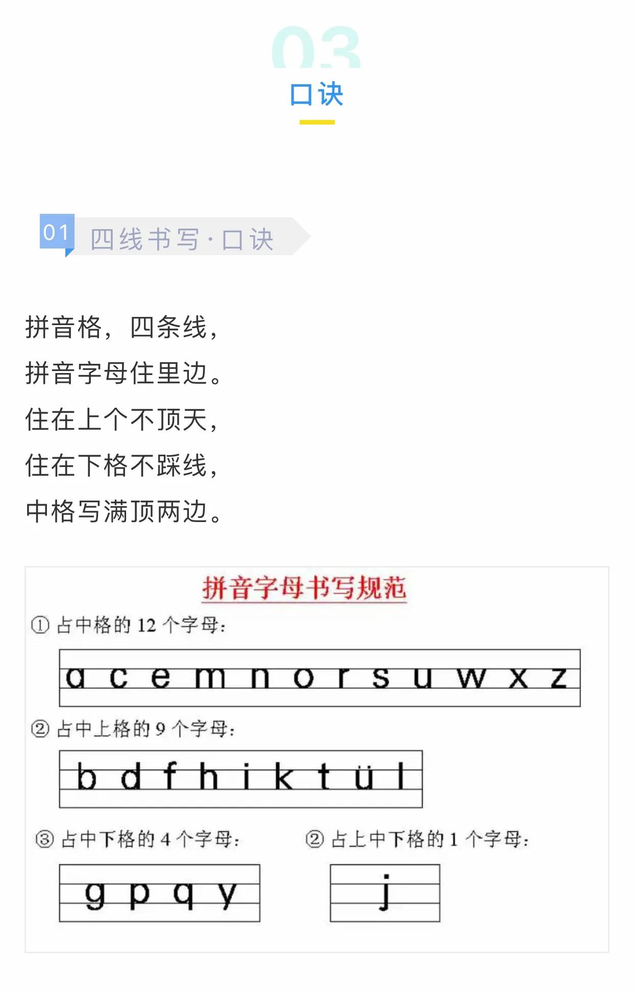 汉语拼音大写字母笔顺笔画顺序,汉语拼音笔画笔顺表