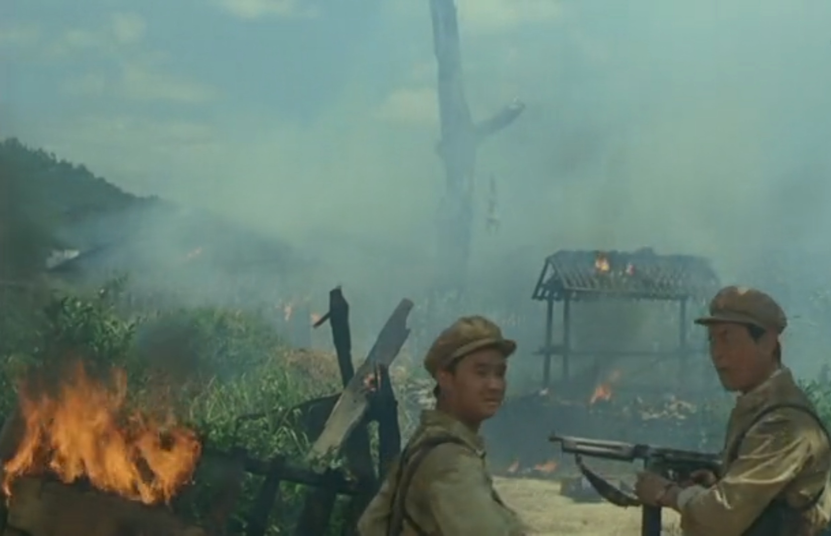 血战落魂桥经典剿匪电影,血战落魂桥营长烈火雄心举枪剿匪