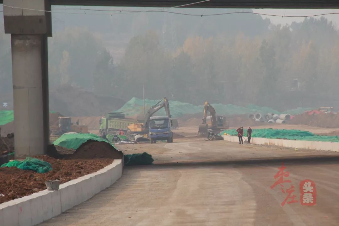 世纪大道薛城段最新建设进展多图,枣庄世纪大道最终完工时间