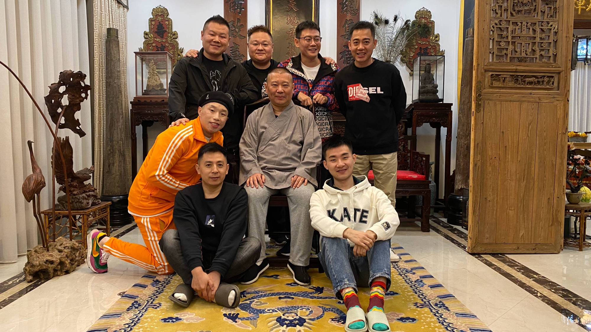 德云社混搭高能名场面烧饼岳云鹏,扒马褂郭德纲于谦烧饼岳云鹏2017