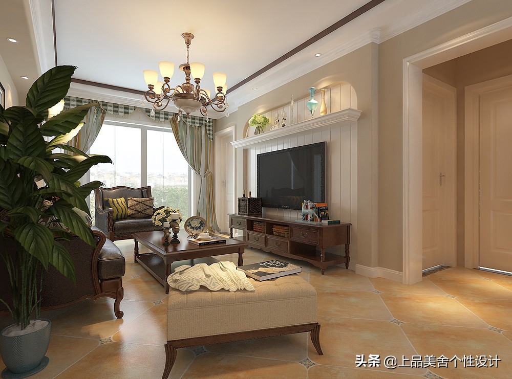 美式田园风房屋装修,经典美式装修田园风