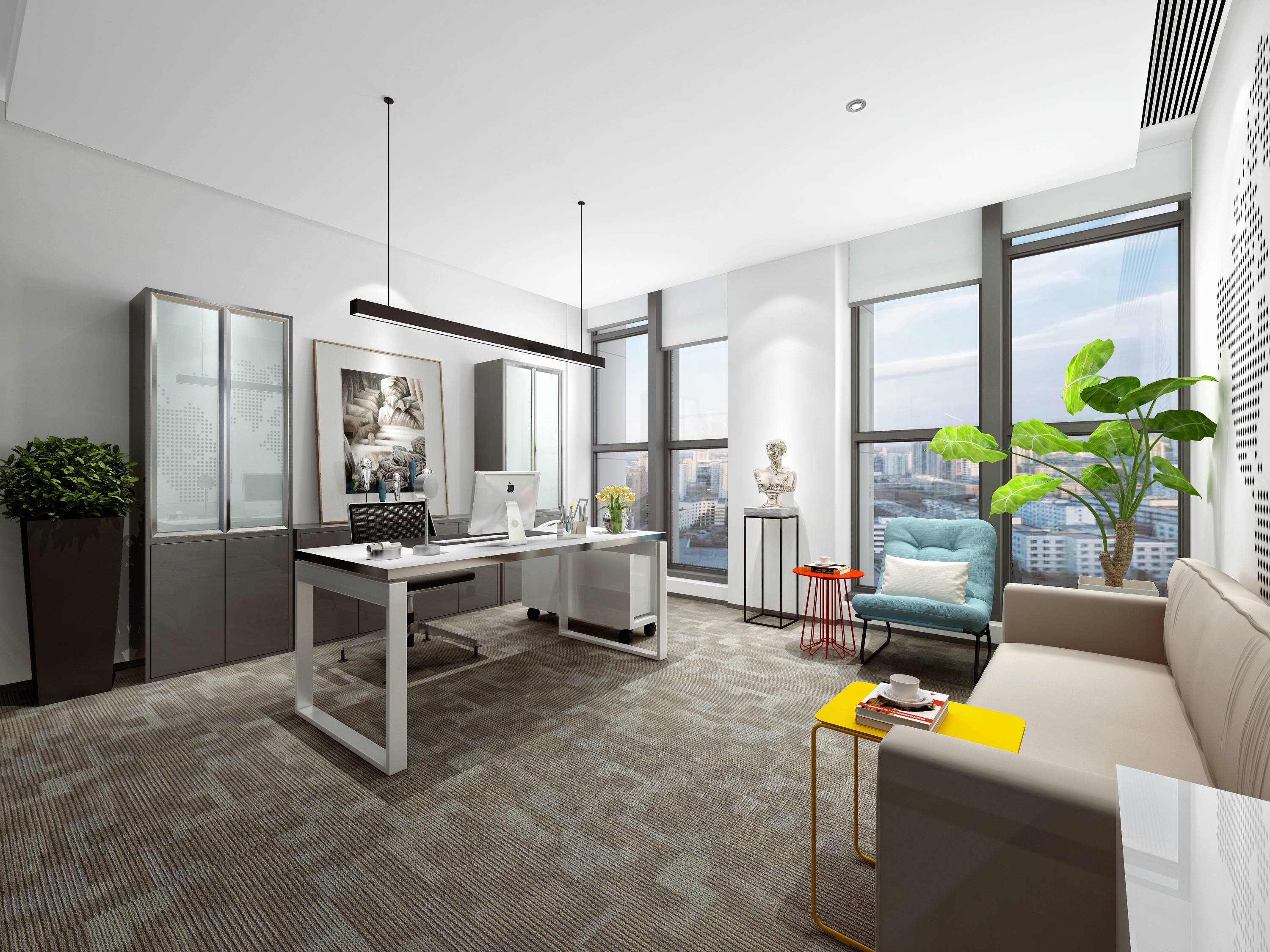 合肥现代办公室设计公司费用,合肥办公室设计定制