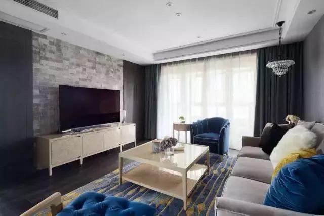 2021电视背景墙简约风格图片,电视背景墙轻奢风格装修效果图