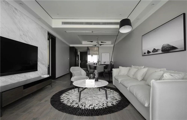 沈阳月星国际城185平：精致且精彩的空间氛围感现代轻奢风格家居