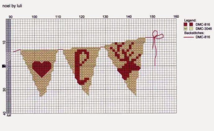 意大利设计师Luli的十字绣图纸及成品图片作品大全,编织也能用到
