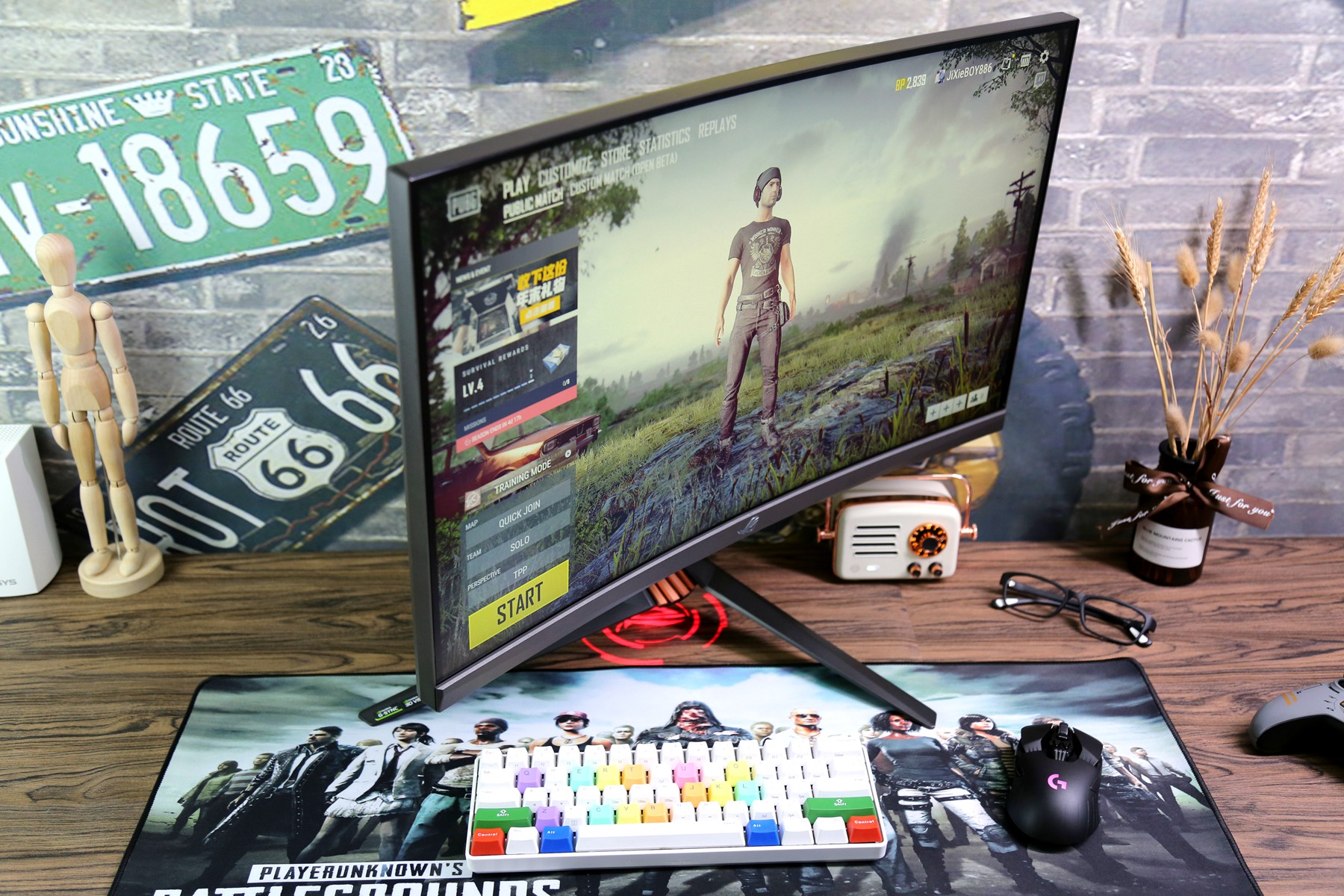 华硕rog玩家国度32英寸电竞显示器,华硕rog玩家国度显示屏测评