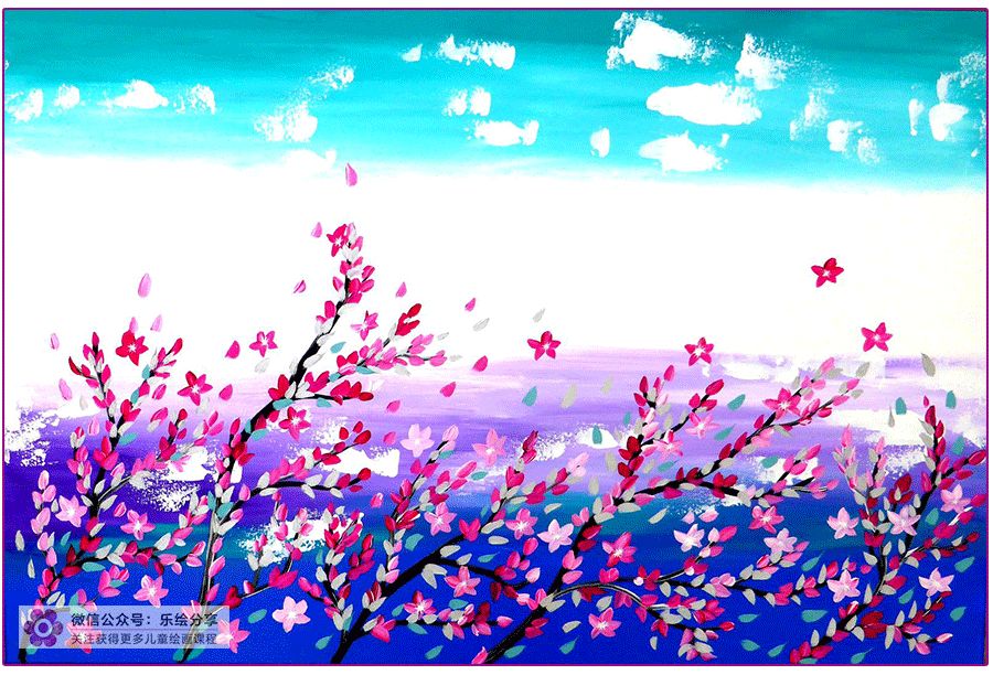 儿童油画作品简单水粉,儿童水溶性油画创意画作品