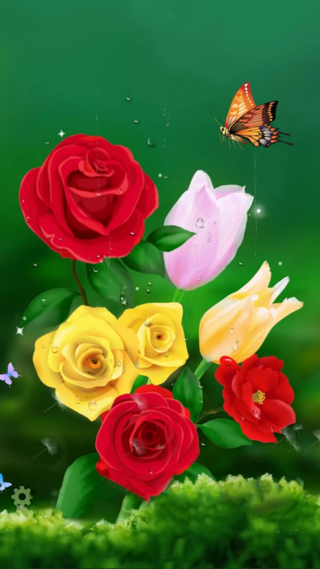 小清新花朵壁纸唯美文艺,唯美淡雅花朵风景图片壁纸