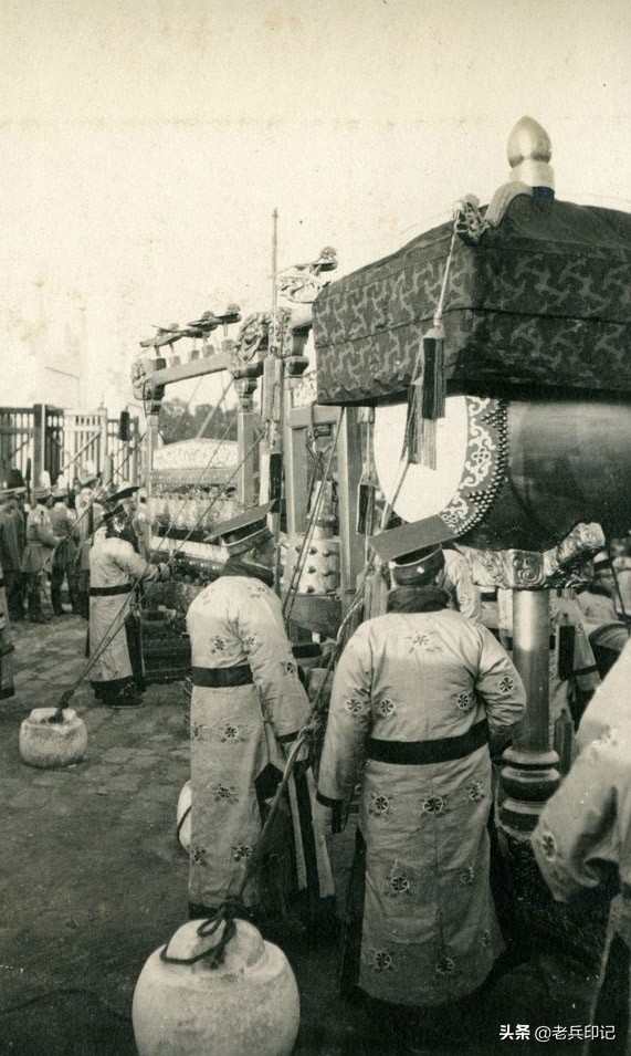 袁世凯祭天大典照片,袁世凯称帝祭天仪式片段