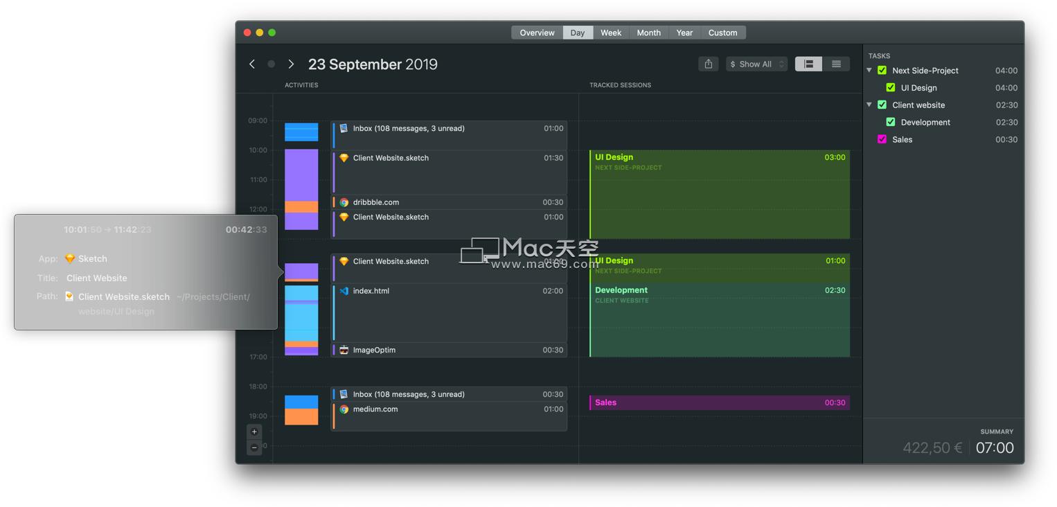 timesinkformac鏃堕棿杩借釜缁熻宸ュ叿,mac鏃堕棿杩借釜宸ュ叿