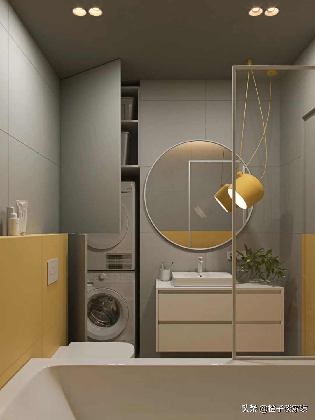 大面积卫生间装修效果图欣赏大全,13款卫生间装修效果图