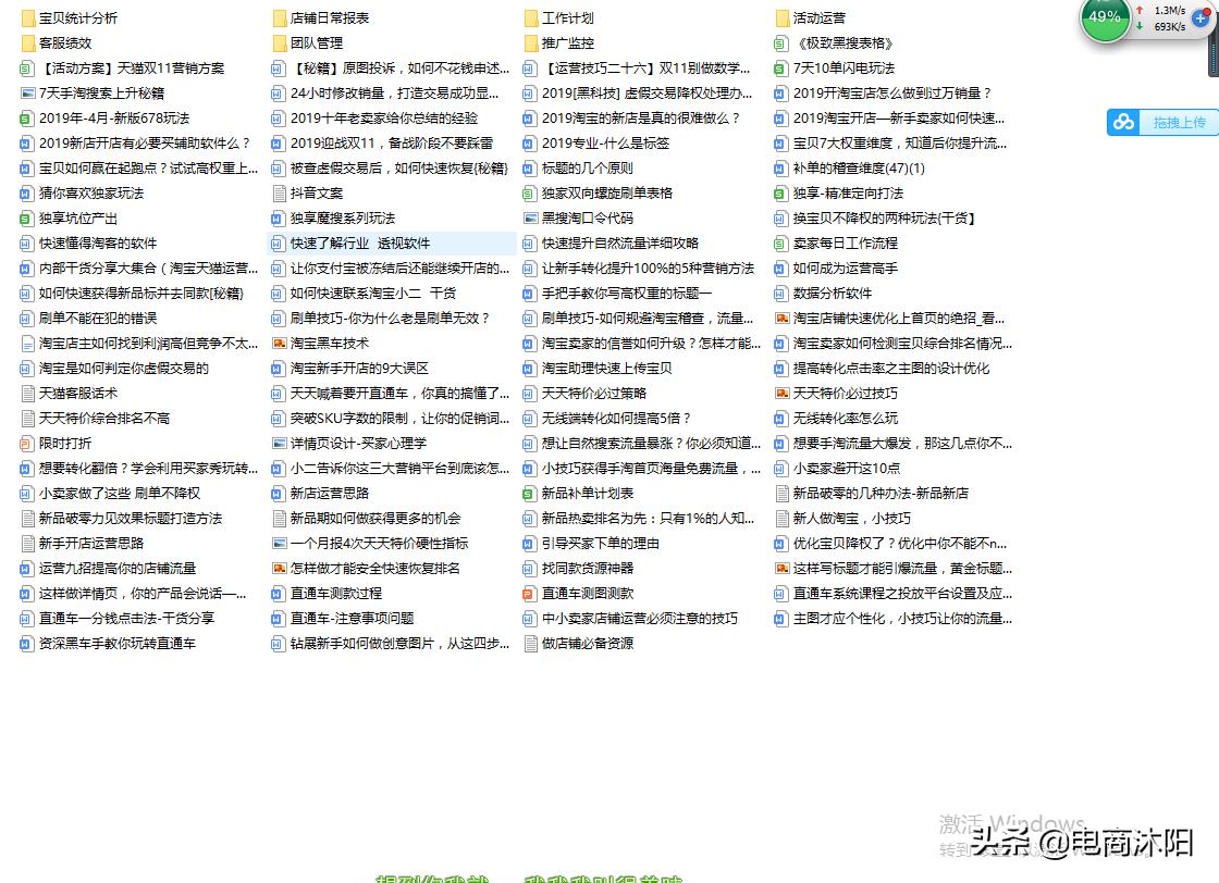 淘宝干货运营技巧与方法,淘宝运营干货最新技巧
