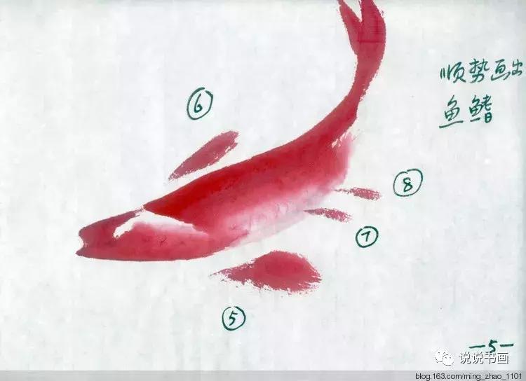 工笔画花鸟入门教程步骤图,国画教学工笔花鸟燕子的重彩画法