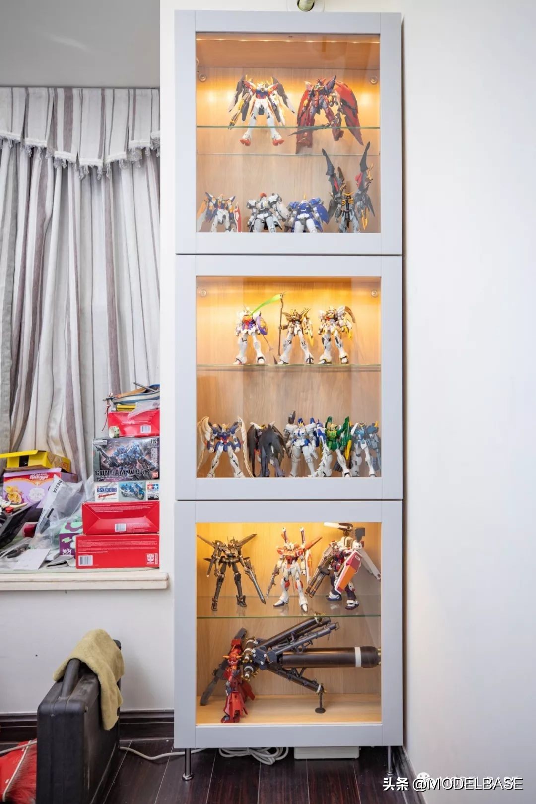 宜家模型展示柜,买了宜家玩具收纳柜