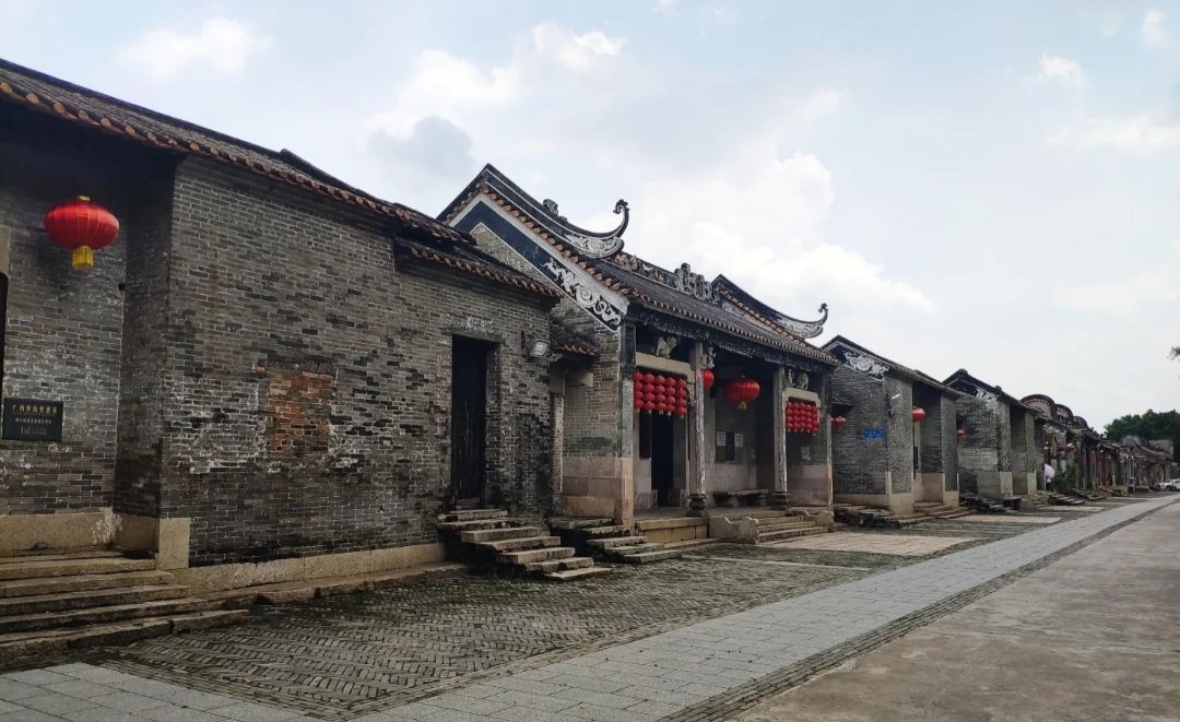 炭步镇古村落图片,花都炭步塱头古村落