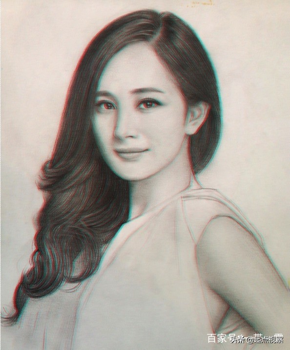 白浅上神你值得拥有,素描大幂幂的“魂”教程