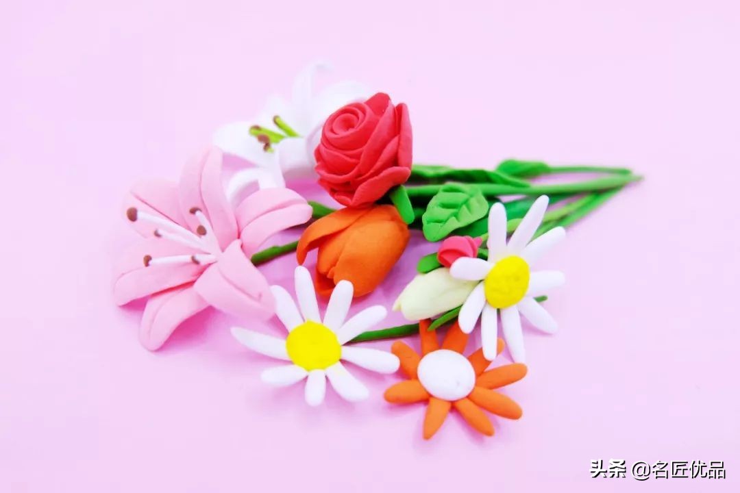 好玩又好看的粘土手工,简单的国庆粘土手工方案