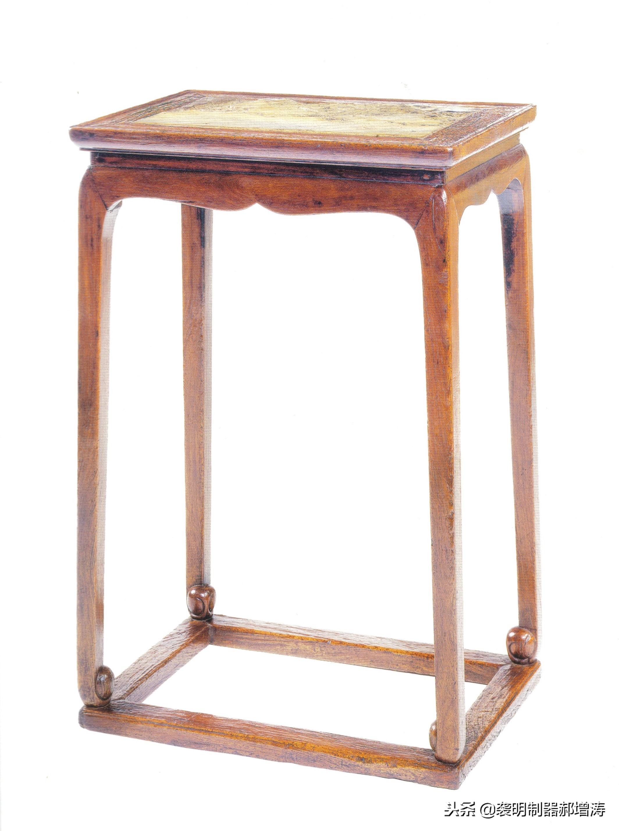 袭明｜古人享乐离不开香解读明式家具承托香炉珍贵的方香几