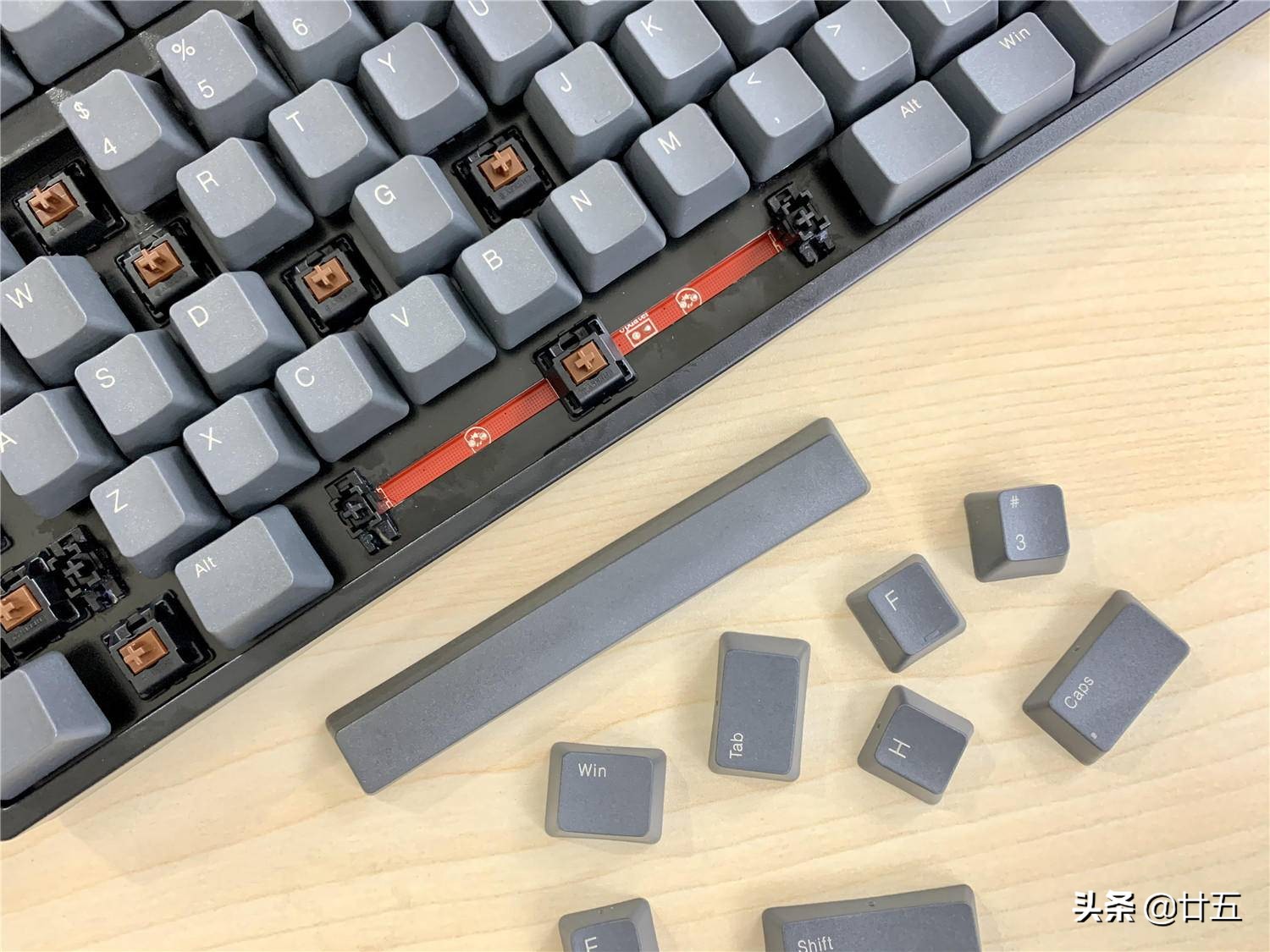 雷柏键盘黑轴茶轴怎么选,办公打字最舒服的雷柏v500pro键盘