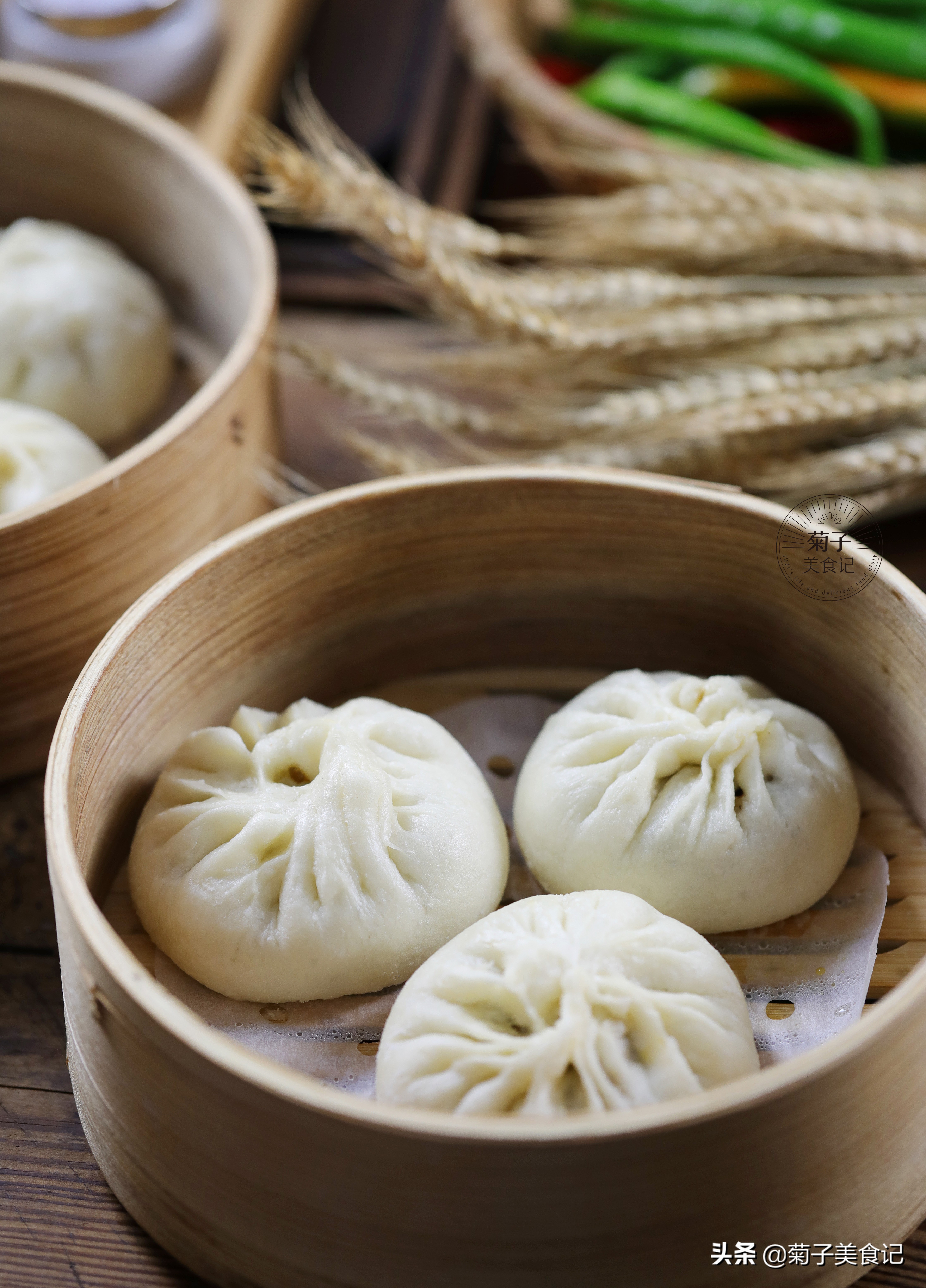 雪菜粉条肉末包子,雪菜肉末包子的做法