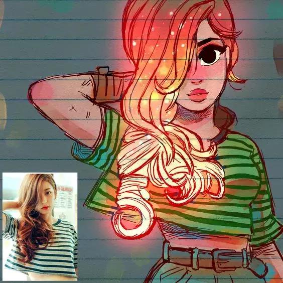 卡通漫画人物手绘简单又漂亮,古风漫画人物怎么画简单漂亮