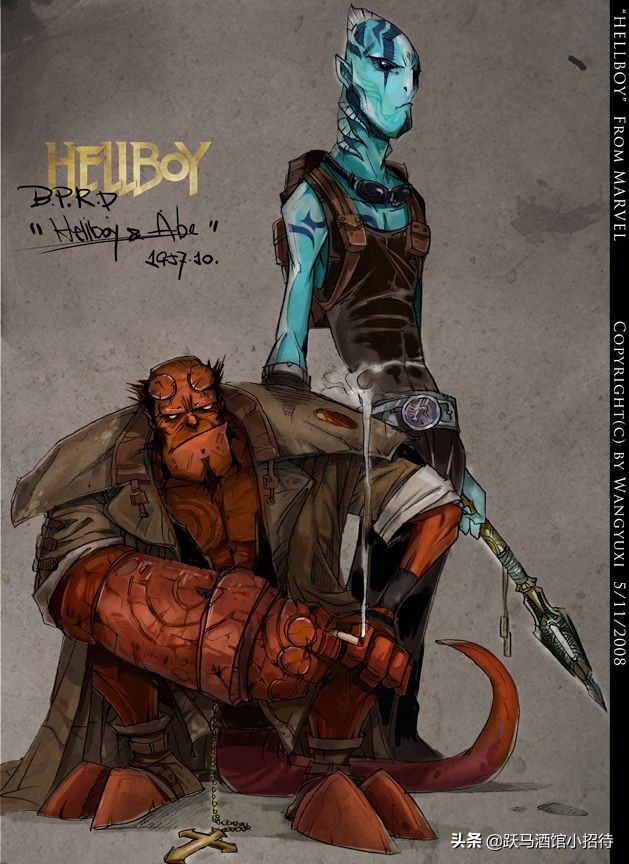 地狱男爵鱼人亚伯身世,地狱男爵鱼人亚伯扮演者