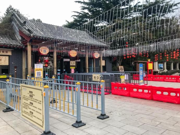 济南天下第一泉风景区开放首日,带你们“云逛”趵突泉、五龙潭……