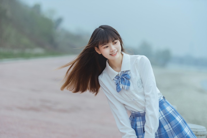 温柔少女写真,日系少女校园写真