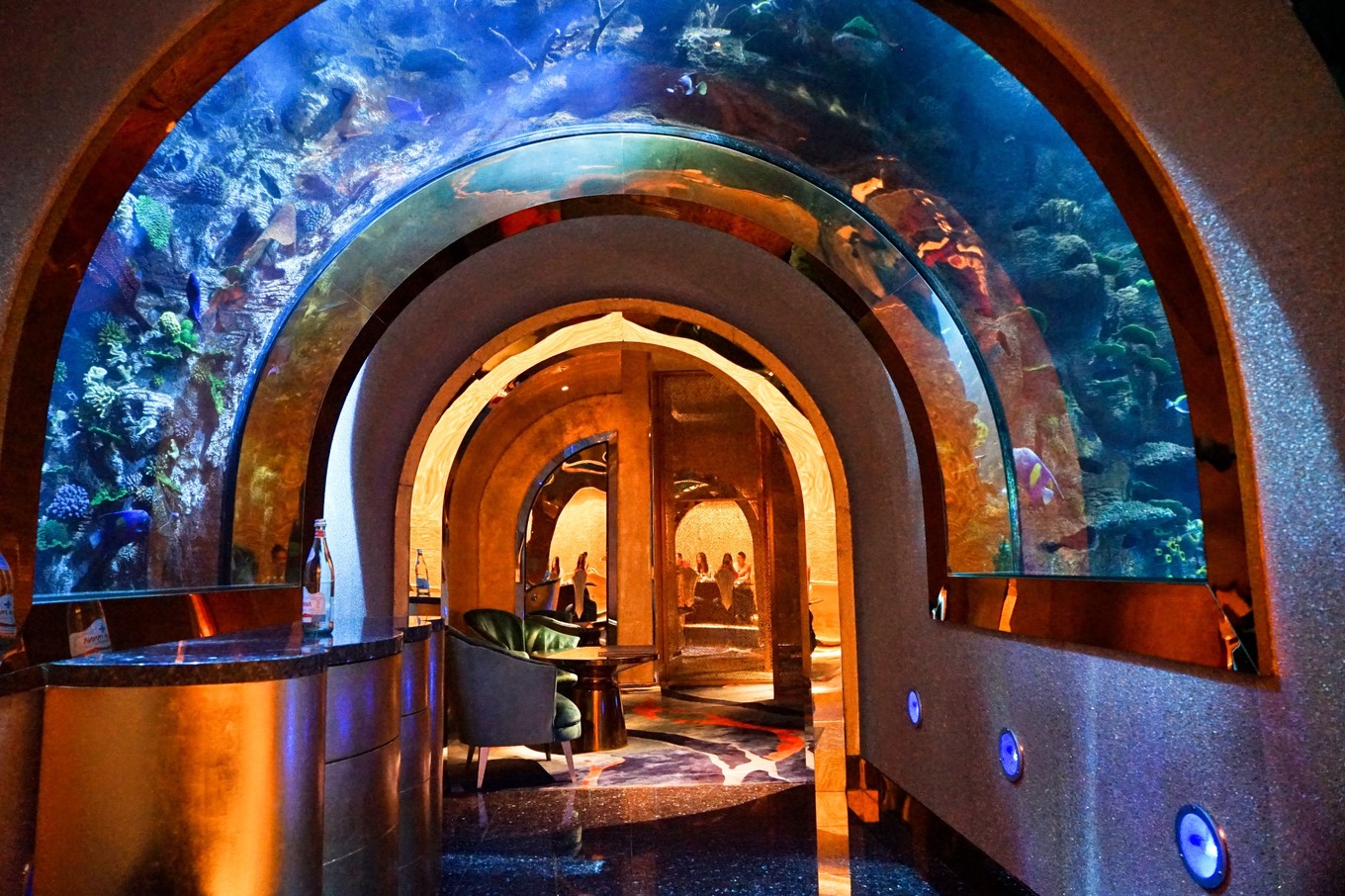 迪拜建筑沙漠之城,5小时迪拜城市地标建筑风光实拍