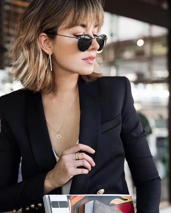 可盐可甜短发女生超a系穿搭,韩系风可盐可甜短发超美造型