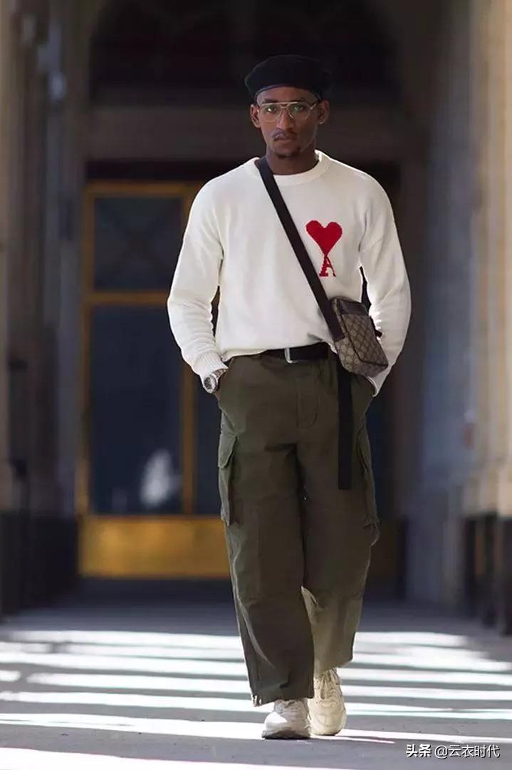 男士时尚简约双扣腰带,腰带男简约潮流时尚