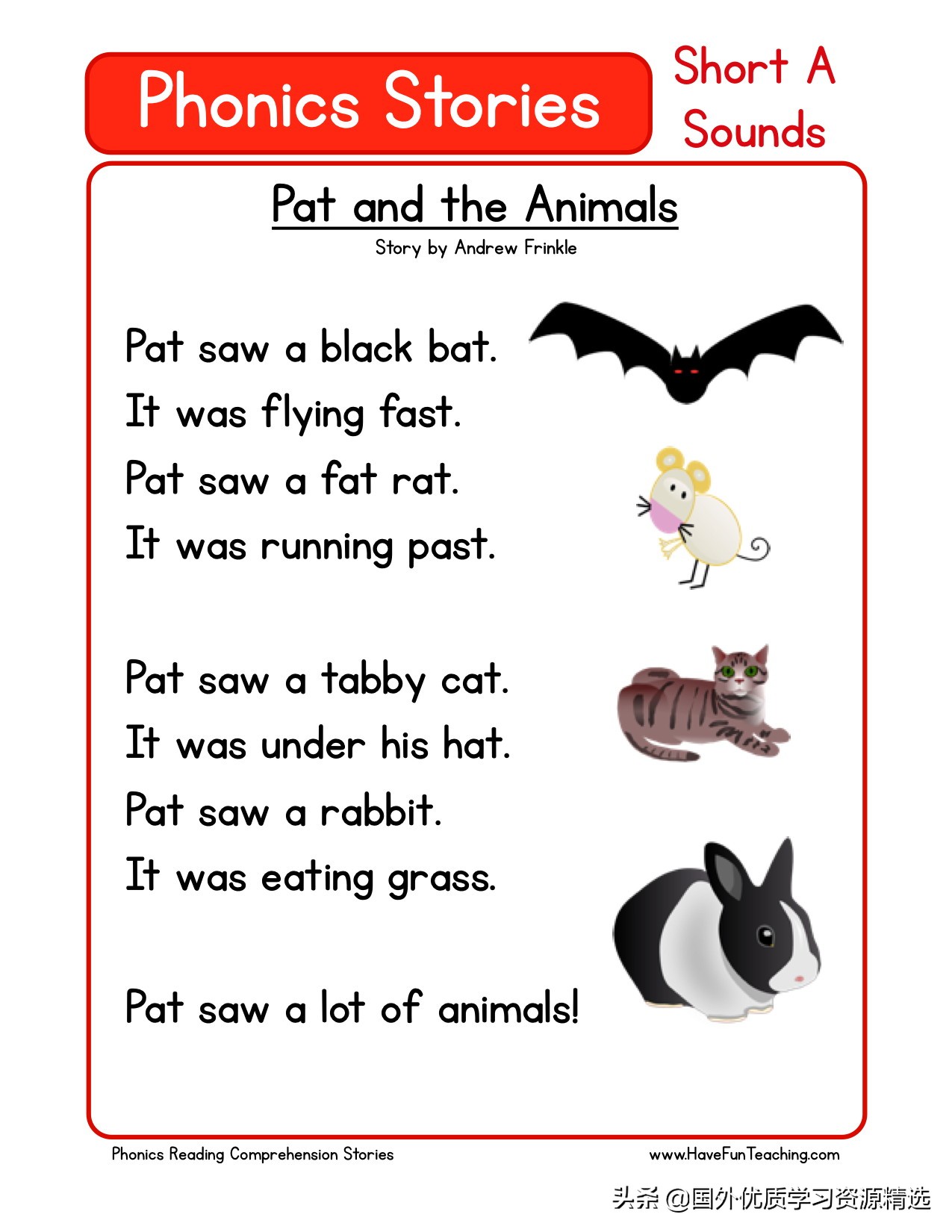 小学自然拼读元音字母的发音规则,元音字母a的发音规则三年级
