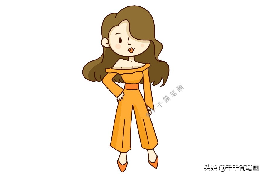 职业简笔画人物,儿童简笔画职业人物