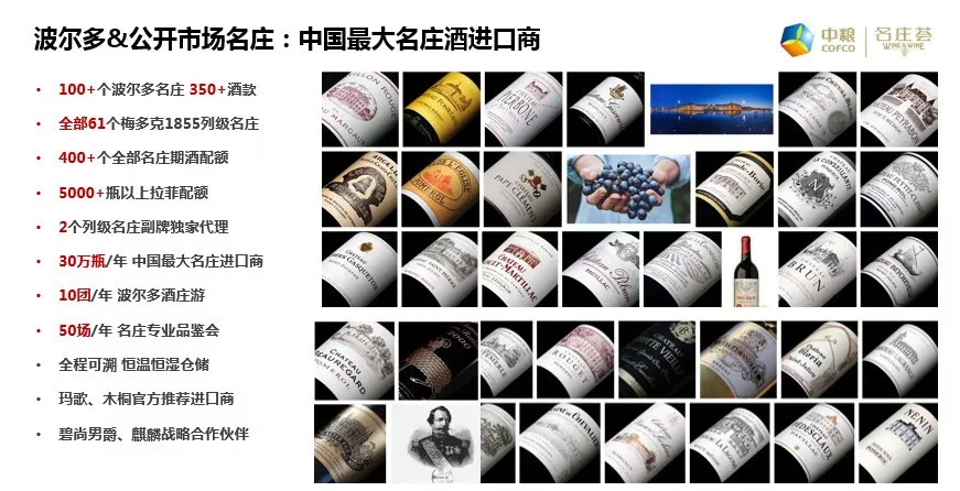 名庄荟中粮原瓶进口酒价格,中粮名庄荟干红原瓶进口价格