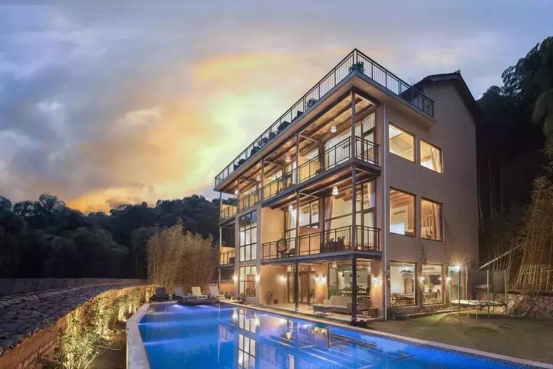 莫干山民宿十佳排名带泳池,莫干山ins风民宿
