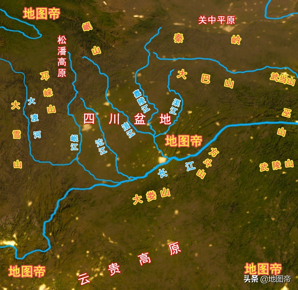 四川的由来不叫三川五川,四川为什么是二川三川