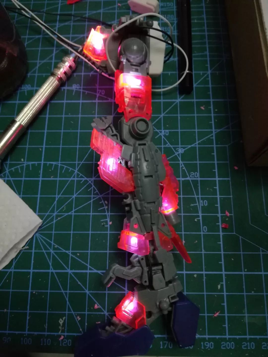 高达独角兽制作全过程,mg独角兽制作过程