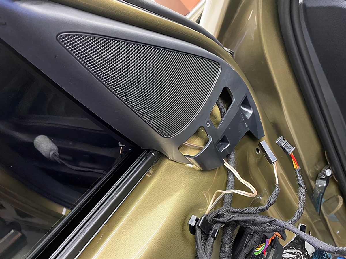 汽车音响南京改装,济南柯迪亚克音响改装