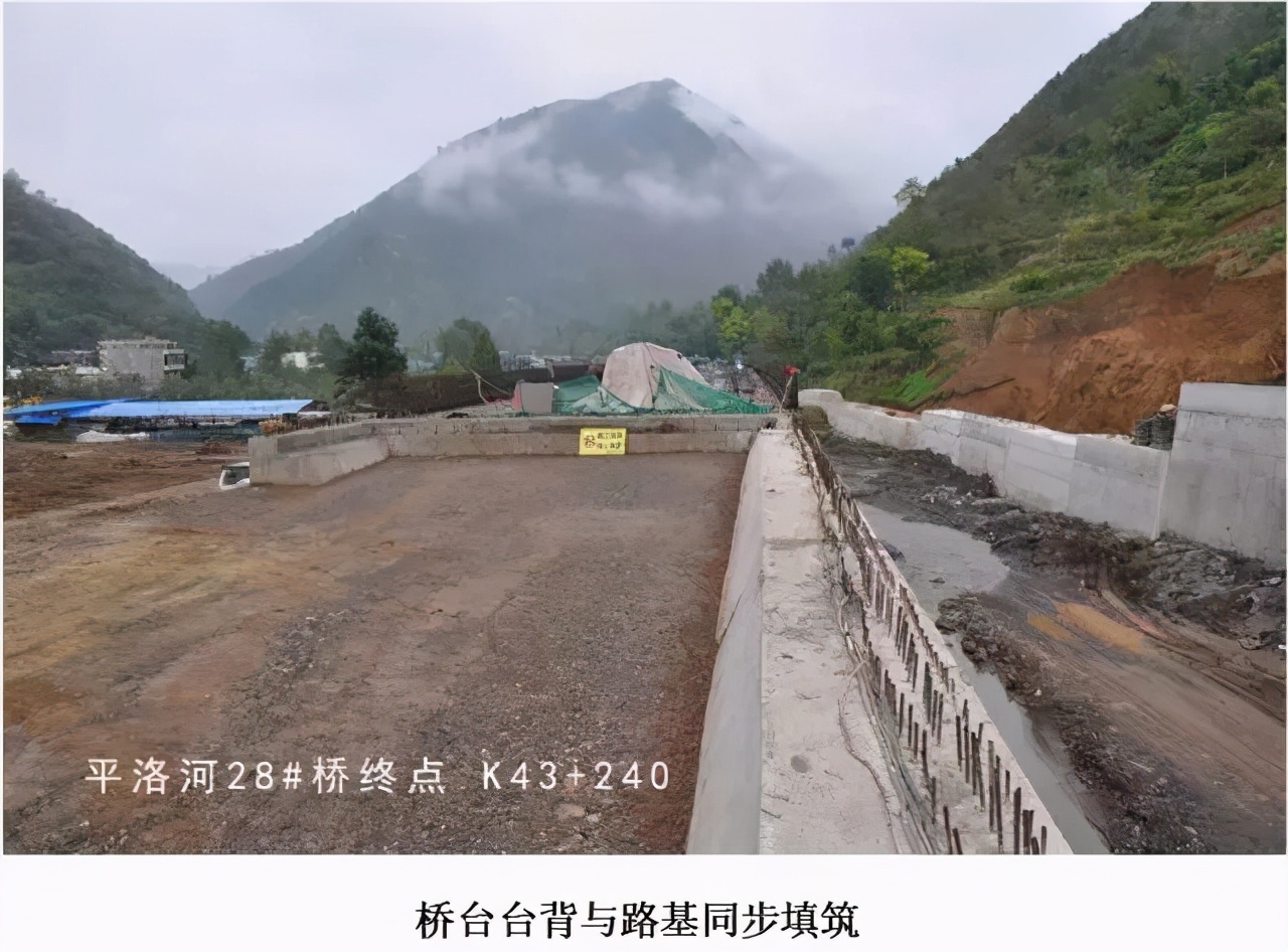 高速公路护坡回填施工,公路台背回填