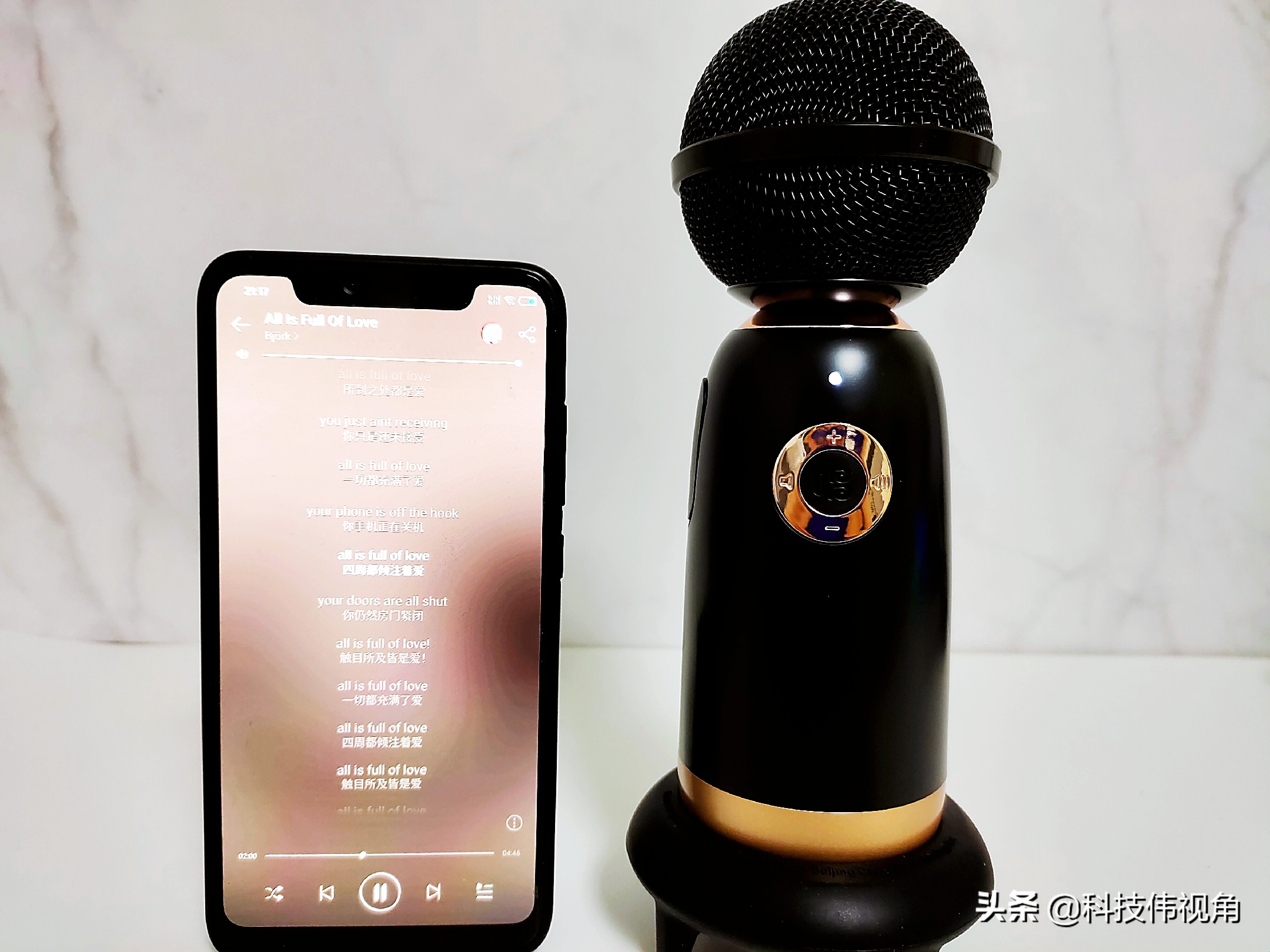 唱吧k歌神器苹果,唱吧精灵麦克风