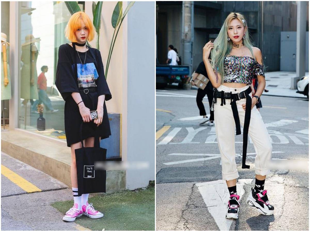 夏季t恤干净舒服的穿搭,白t恤韩系风格穿搭夏季