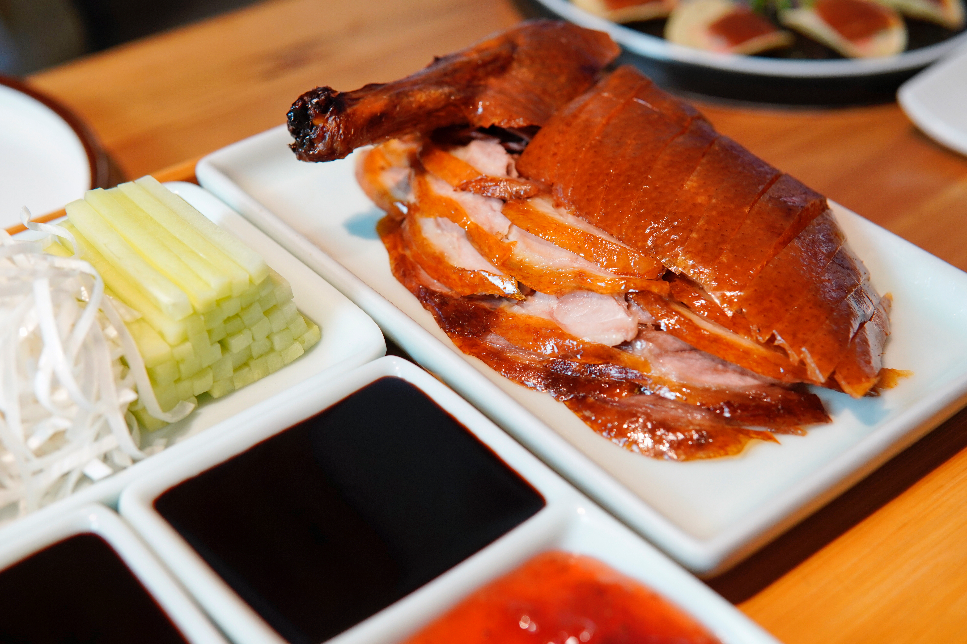 来北京吃涮羊肉烤鸭,在北京吃烤鸭最正宗的地方