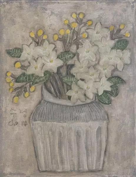 韩国女艺术家：卓秀英，画出来的雅致花草